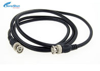 Coaxial Cctv BNC Male Plug Custom RF Cables , RG58 KSR195 Jumper Cable Assembly