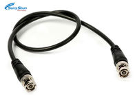 Coaxial Cctv BNC Male Plug Custom RF Cables , RG58 KSR195 Jumper Cable Assembly